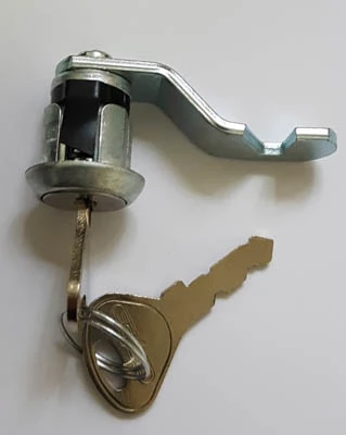 Probe locker key lock with 2 keys
