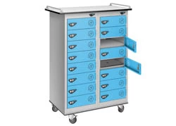 Pure 16 Door Laptop Trolley